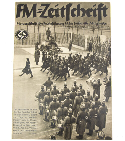 (Magazine) SS-FM Zeitschrift – Reichsführung SS für fördernde Mitglieder – 4. JahrgangFolge 2 (1937)