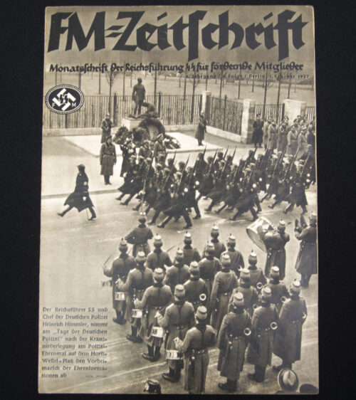 (Magazine) SS-FM Zeitschrift – Reichsführung SS für fördernde Mitglieder – 4. JahrgangFolge 2 (1937)