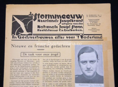 (NSB) Jeugdstorm - Stormmeeuw 6e Jaargang No.6 1940 - Extremely rare!!!