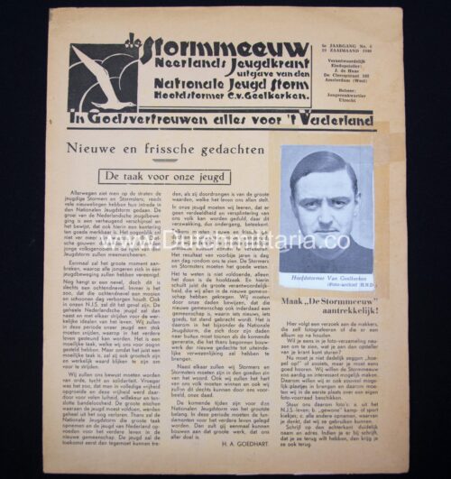 (NSB) Jeugdstorm - Stormmeeuw 6e Jaargang No.6 1940 - Extremely rare!!!