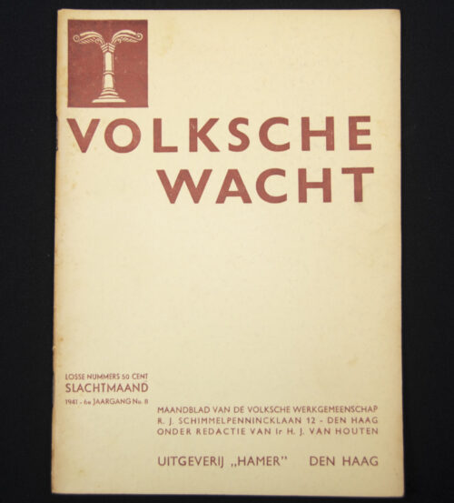 (NSB) Volksche Wacht 6e Jaargng No.8 (1941)