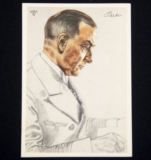 (Postcard) Willrich - Grossadmiral Raeder