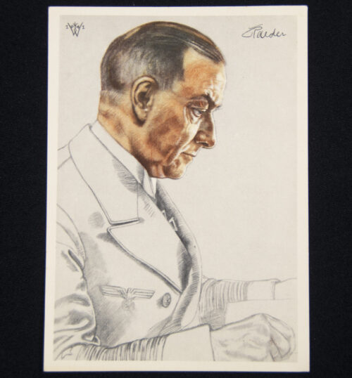 (Postcard) Willrich - Grossadmiral Raeder
