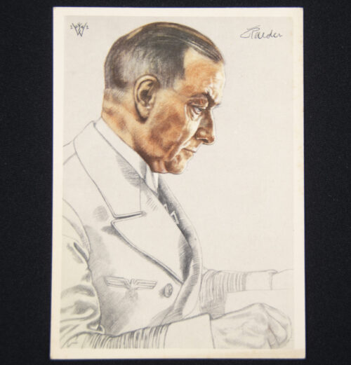 (Postcard) Willrich - Grossadmiral Raeder