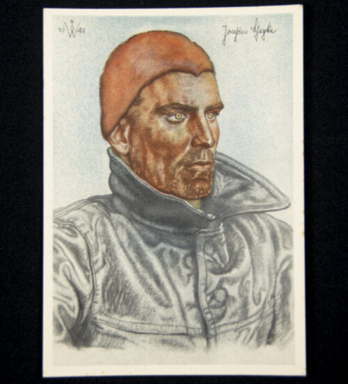 (Postcard) Willrich - Kriegsmarine U-Boot Kapitänleutnant Joachim Schepke