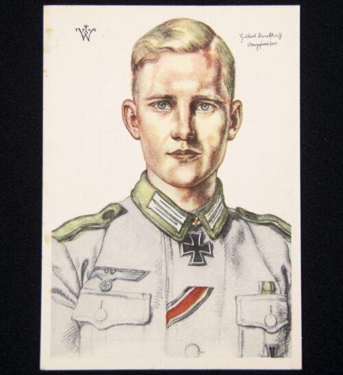 (Postcard) Willrich - Obergefreiter Hubert Brinkforth