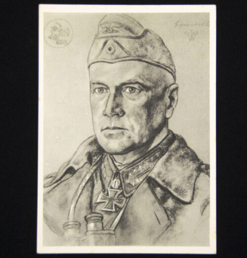 (Postcard) Willrich - Panzertruppe Generalleutnant Ludwig Crüwell