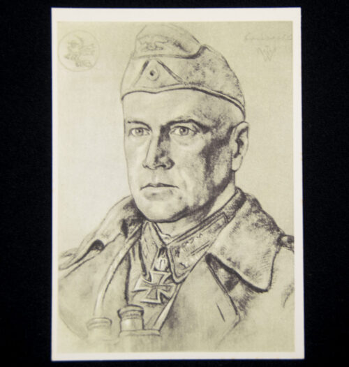 (Postcard) Willrich - Panzertruppe Generalleutnant Ludwig Crüwell