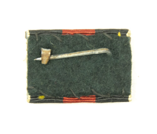 Single ribbon with Sudeten annexation medal with Prageburger clasp