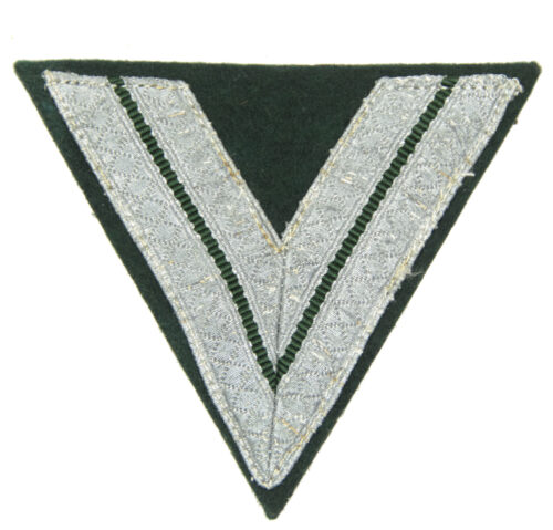 Wehrmacht (heer) Obergefreiter chevron (green)