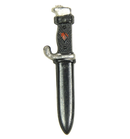 Winterhilfswerk (WHW) Hitlerjugend (HJ) miniature dagger badge
