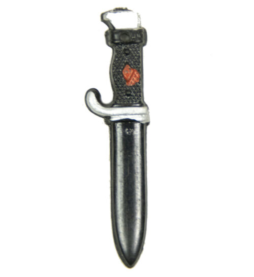 Winterhilfswerk (WHW) Hitlerjugend (HJ) miniature dagger badge