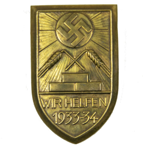 Wir helfen 1933-34 abzeichen