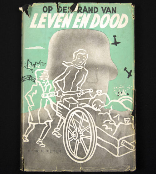 (Book) H. Diemer - Op den rand van leven en dood (1945)