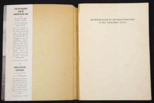 (Book) K.W. Boekholt - Bevolkingsleer en bevolkingspolitiek in den volkschen staat (1942)