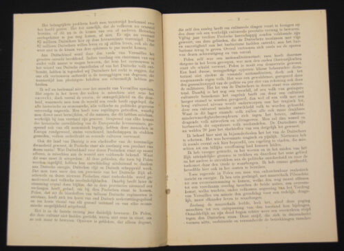 (Brochure) Rede gehouden door den Führer Adolf Hitler in den Artushof te Dantzig 19. September 1939