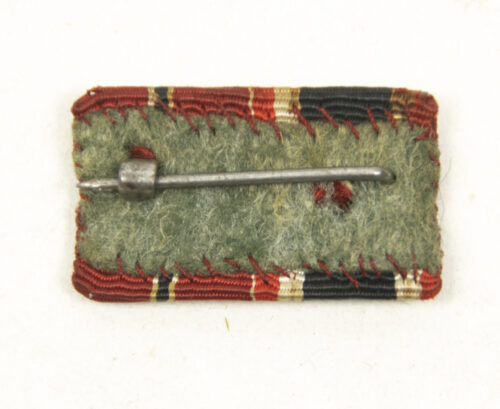 Double ribbon with Kriegsverdienstkreuz mit Schwerter + Ostmedaille