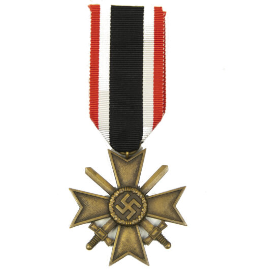 Kriegsverdienstkreuz mit Schwerter (KVK) War Merit Cross with Swords (MM “87” (Roman Palme)