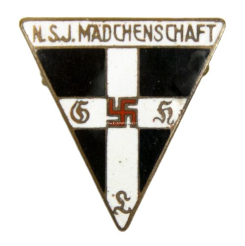 N.S.J. Mädchenschaft Mitgliedsabzeichen - rare