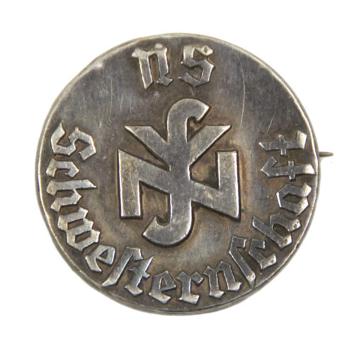 National Sozialistische Volkswohlfahrt (NSV) N.S. Schwesternschaft brooch (800 silver)