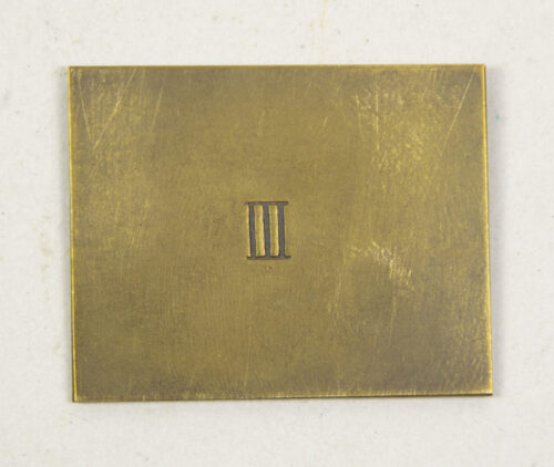 Nationalsozialistischen Reichsbund für Leibesübungen (NSRL) Gau VII Fachamt Schwimmen Kreis Wien - bronze Plaque
