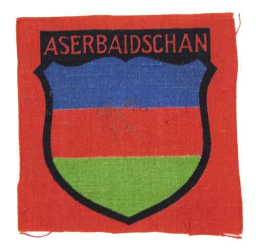 WWII German Foreign Volunteer shield Aserbaidschan