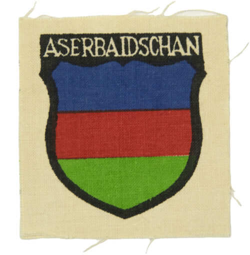 WWII German Foreign Volunteer shield Aserbaidschan