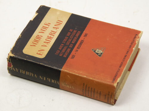 (Book) NSB - Voor Volk en Vaderland - with dustjacket (1943)