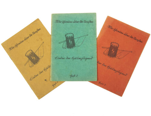 (Brochure) Lieder der Hitlerjugend (HJ) Heft 1 -3 - rare