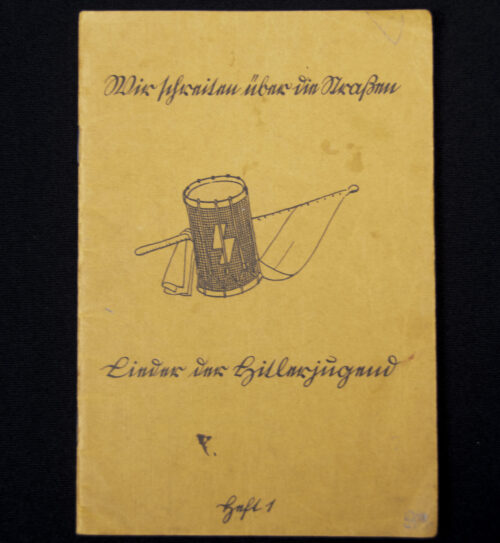 (Brochure) Lieder der Hitlerjugend (HJ) Heft 1 -3 - rare