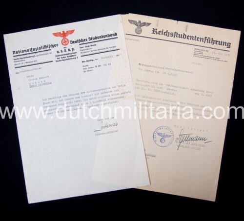 (Documents) Nationalsozialistischer Deutscher Studentenbund (19371938)