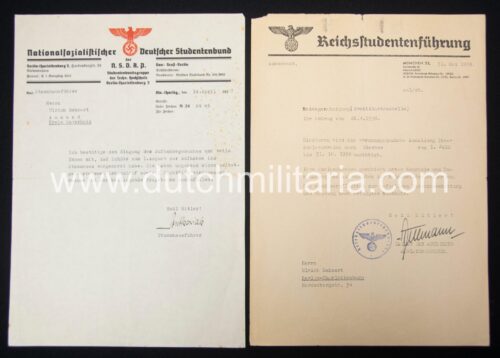 (Documents) Nationalsozialistischer Deutscher Studentenbund (19371938)