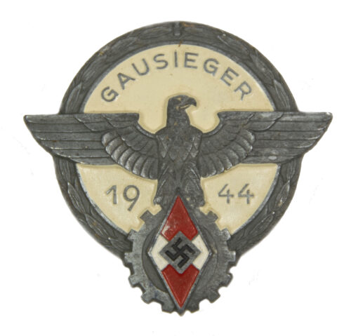 Hitlerjugend (HJ) Gausieger im Reichsberufswettkampf 1944 + case