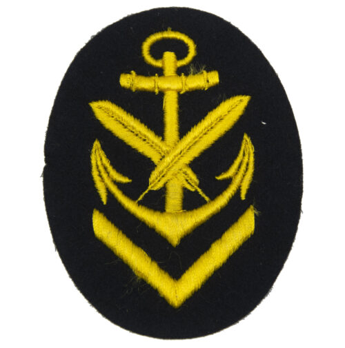 Kriegsmarine (KM) Schreiberobermaat abzeichen