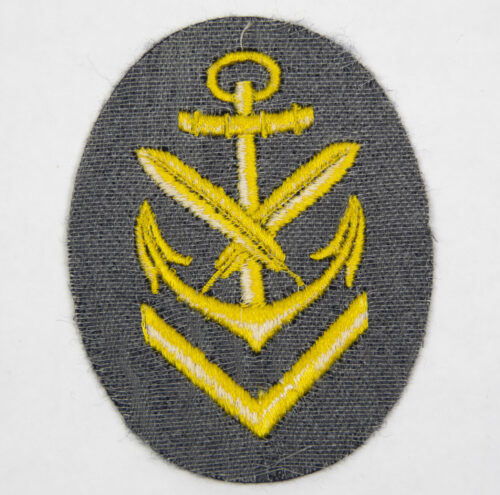 Kriegsmarine (KM) Schreiberobermaat abzeichen