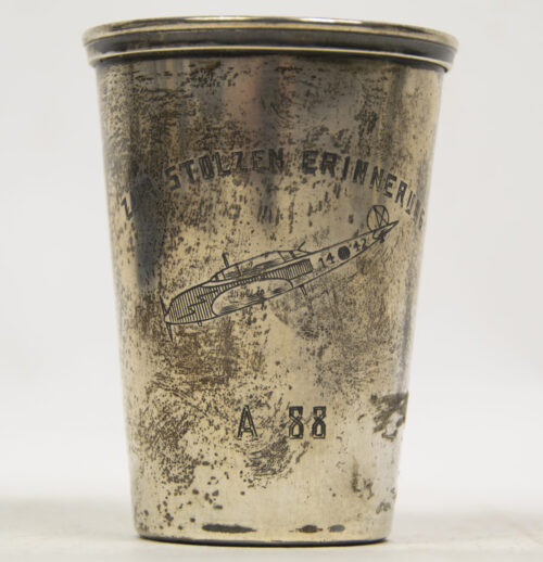 Legion Condor silver cup A 88 [Aufklärungsstaffel 88] (silver hallmarked)