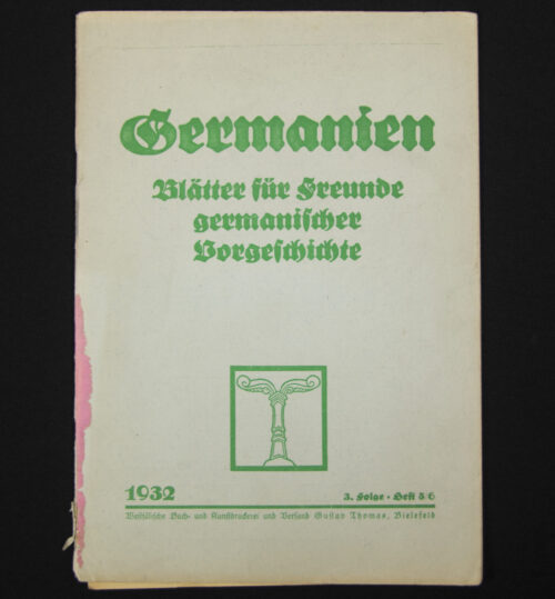 (Magazine) Germanien 3. Jahrgang - Folge 3. Heft 56 (1932)
