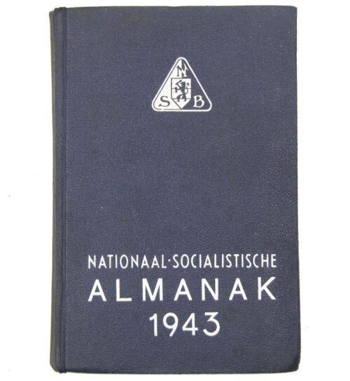 (NSB) Almanak 1943 complete with rare foldable chart