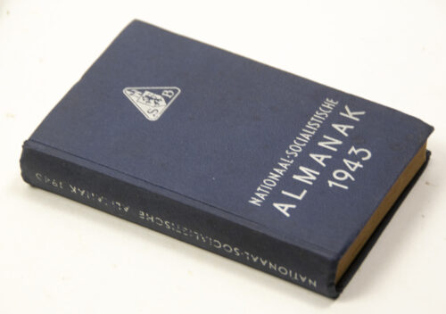 (NSB) Almanak 1943 complete with rare foldable chart