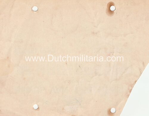 (NSB) Bewijs van deelneming aan de 4e Hagespraak der N.S.B. 19 Mei 1939 Lunteren [entrance ticket] - Rare