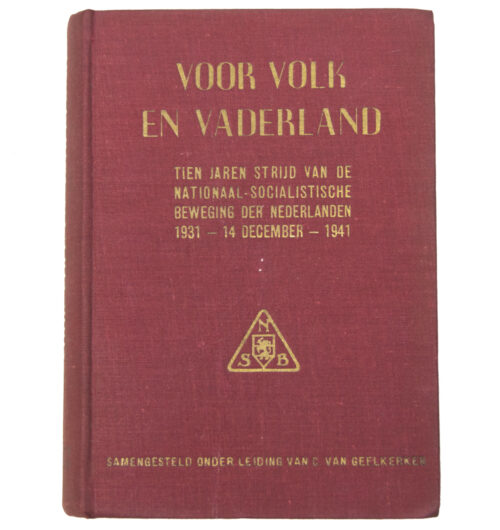 (NSB) C. van Geelkerken - Voor volk en vaderland (pocket edition) (1943)