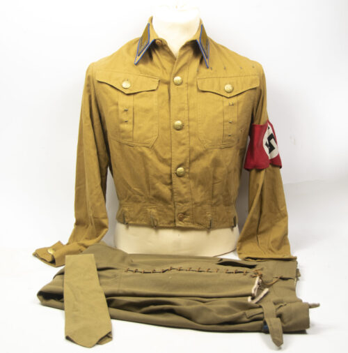 NSDAP SA Blockleiter Diensthemd + Stiefelhose + Tie