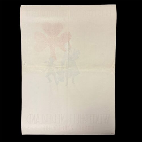 (Poster) Winterhulp Nederland (WHN) 14-15 Februari Straatcollecte (54x40cm)
