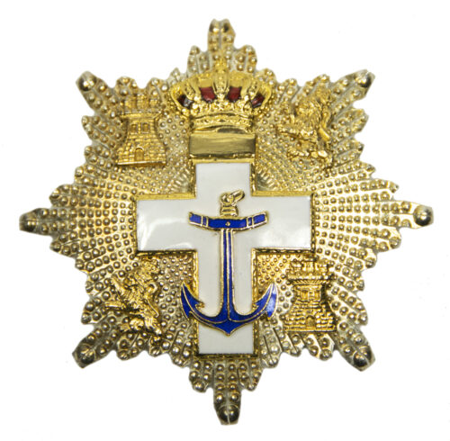(Spain) Orden del Mérito Naval Breast Star