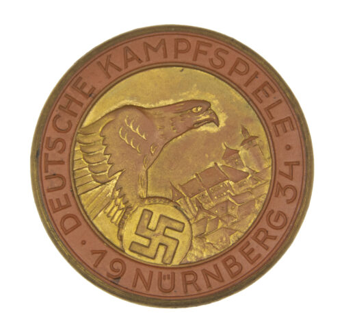 (Tablemedal) Deutsche Kampfspiele Nürnberg 1934