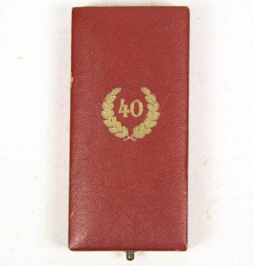 Treue Dienste 40 jahre Kreuz (MM Deschler & Sohn München) + etui