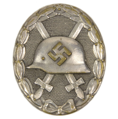 Verwundetenabzeichen (VWA) Woundbadge Silver (MM 30 Hauptmunzamt Wien) - Broadneedle