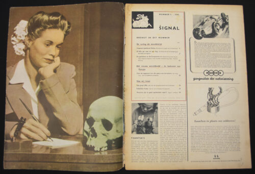 WW2 Dutch Magazine – Signal No. 3, Dutch language (1945)