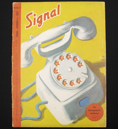 WW2 Dutch Magazine – Signal No. 4, Dutch language (1945)