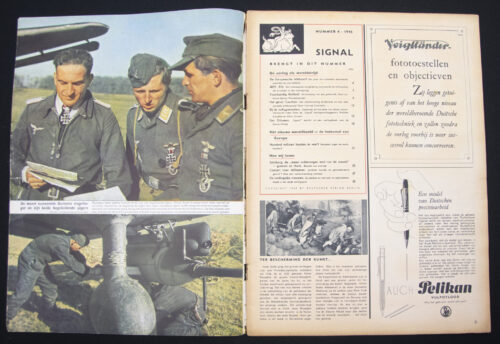 WW2 Dutch Magazine – Signal No. 4, Dutch language (1945)